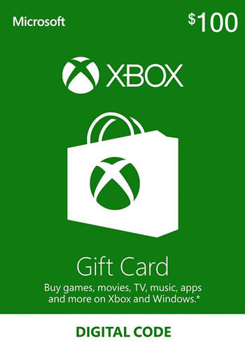 Xbox Live Gift Card 100 USD US, mmorc.vip