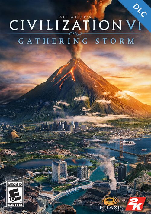 Civilization VI: Gatering Storm Steam Digital Code Europe, mmorc.vip