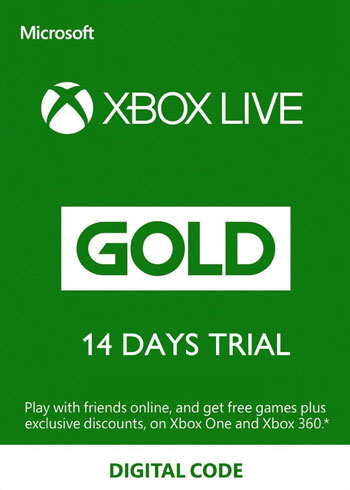 Xbox Live Gold Trial Xbox One 14 Days Key Global, mmorc.vip