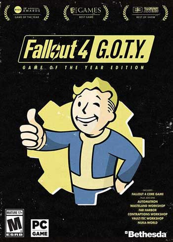 Fallout 4: GOTY Game of the Year Edition Steam Digital Code Global, mmorc.vip