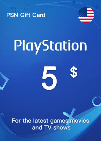 PSN Gift Card 5 USD US