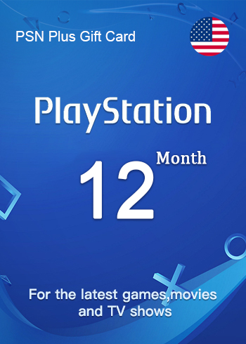 PSN 365 Days Membership Gift Card US