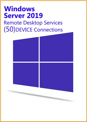 Windows Server 2019 Remote Desktop Services 50 DEVICE Connections Key Global